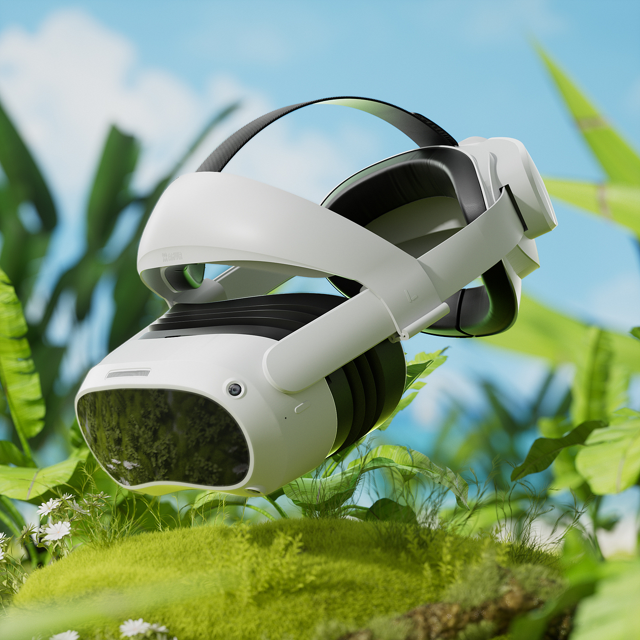 商业作品 一些VR眼镜配件产品图