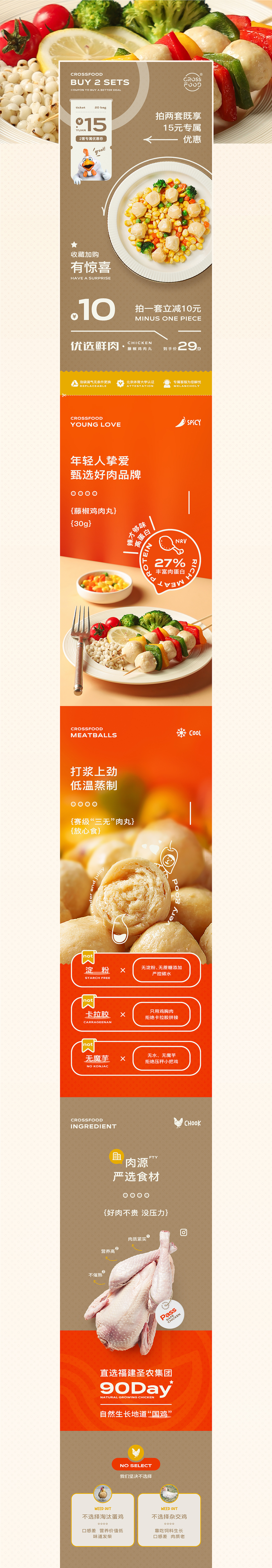 轻食食品详情案例