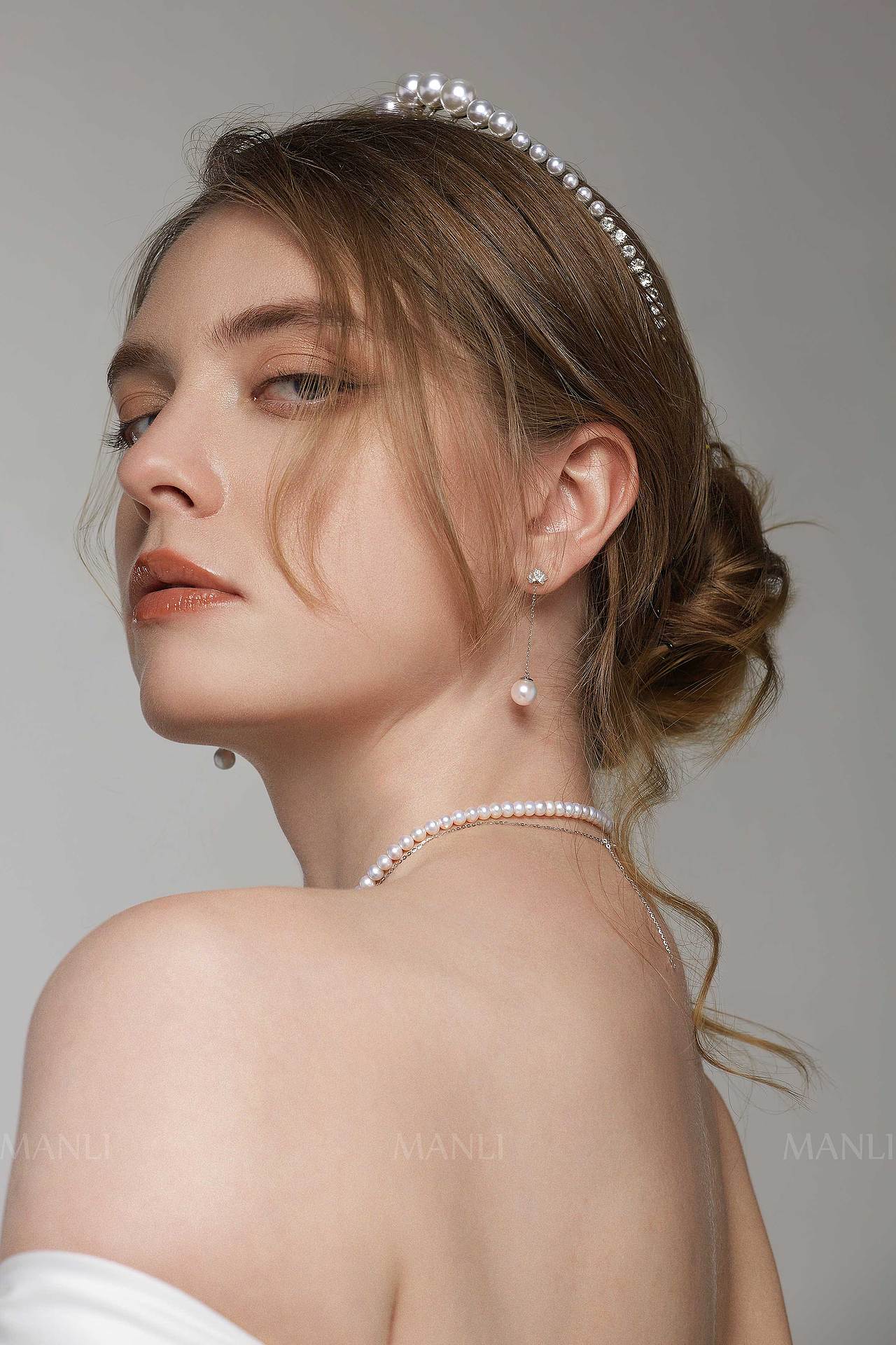 珠宝珍珠类模特拍摄