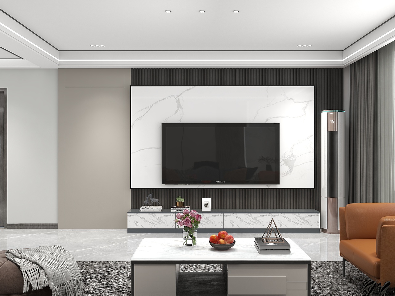 160平四室效果图