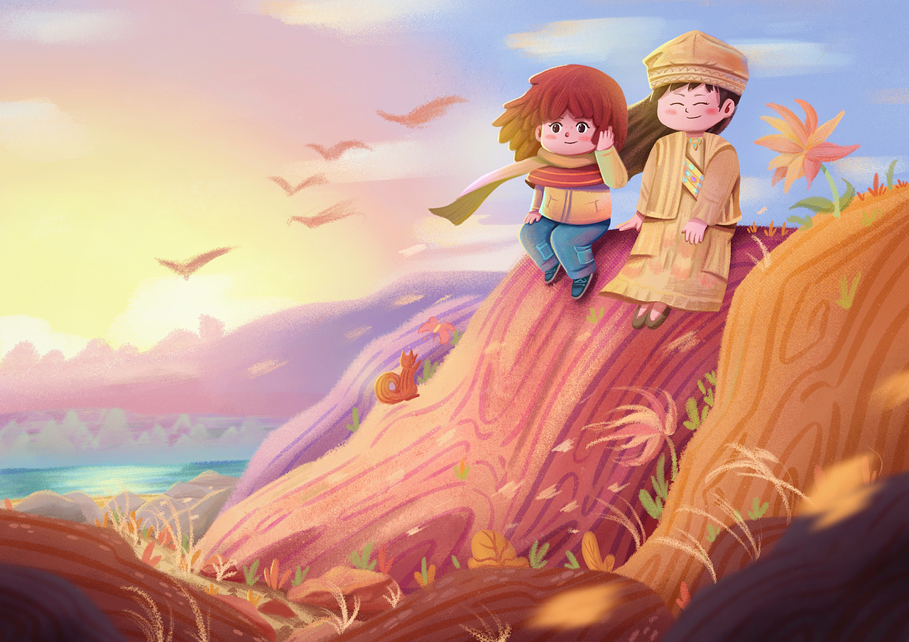 2022个人插画年度总结（图ZMzI4MjI1MDgw） - 儿童插画 - 站酷设计师朱小骞art原创素材 - 站酷ZCOOL