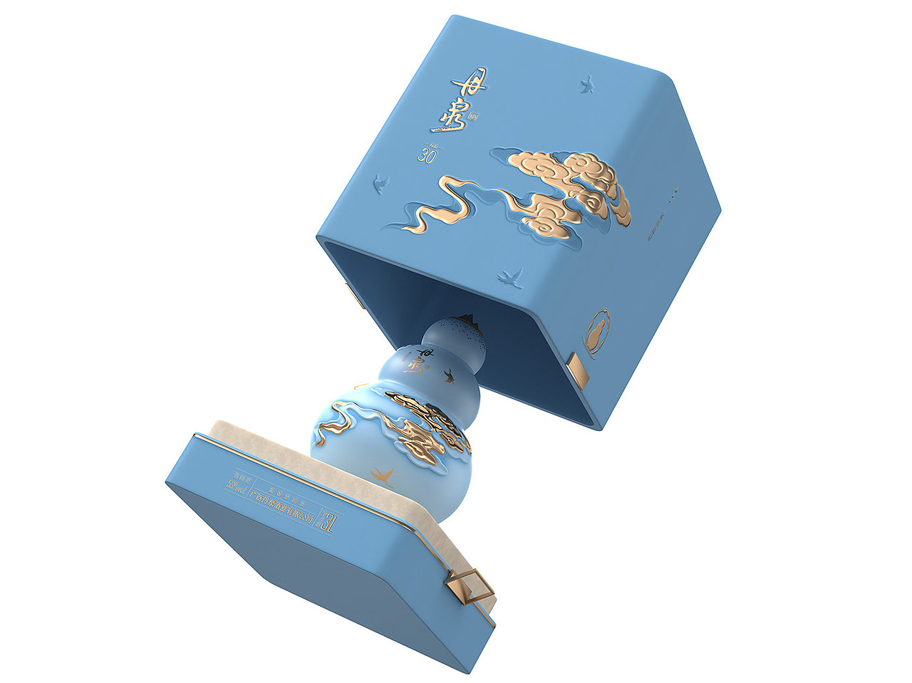 丹泉-藏寿纪念酒-3D渲染案例分享（图ZMzAyNjczNDA0） - 产品 - 站酷设计师彗星蓝原创素材 - 站酷ZCOOL