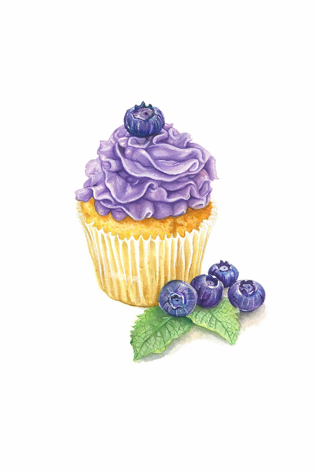 <手绘甜品> 来一组水果甜品