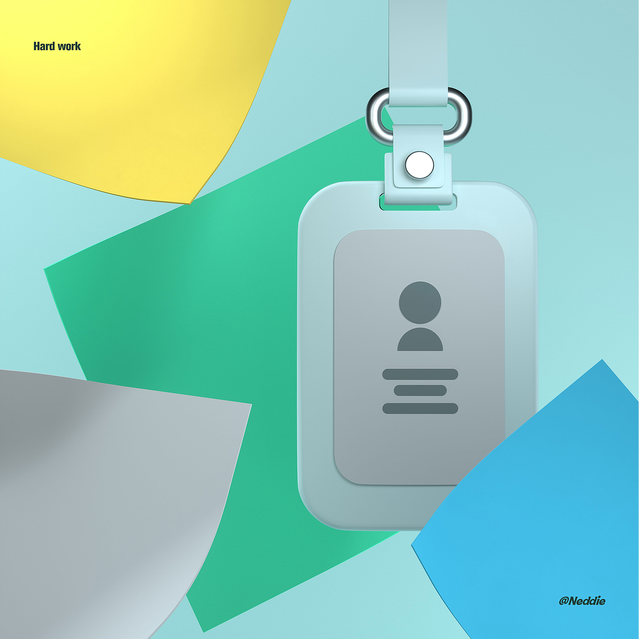 BOSS管家IP角色布鲁师傅的标签化设计