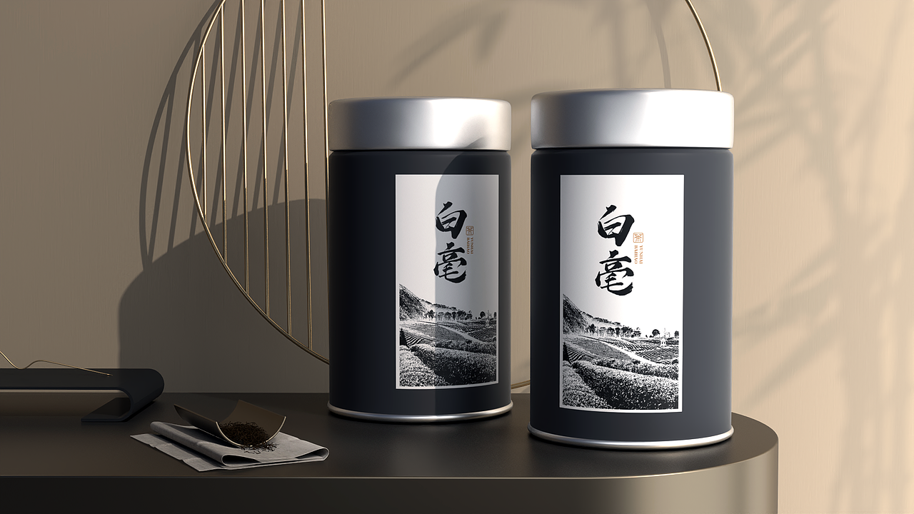 【包装设计】茶叶罐包装标签设计