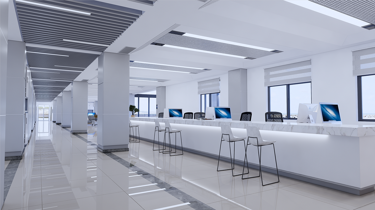 某单位公共办公空间改造设计