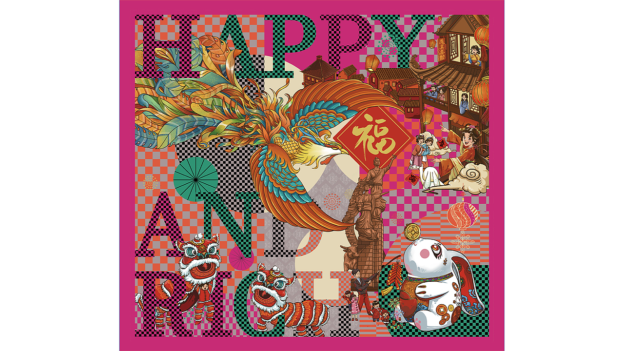 新年推广物料|年货礼盒|年菜推文|美陈