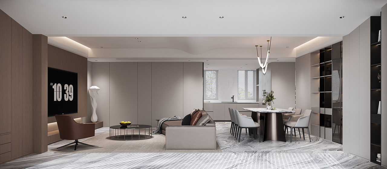 轻奢小别墅（图ZMzUxNDIxMjY0） - 家装设计 - 站酷设计师烨承设计表现原创素材 - 站酷ZCOOL