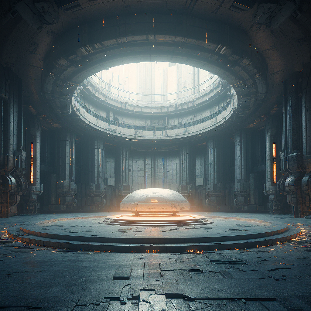 AI科技空间大场景 | 保姆教程（图ZMzQ5NTQ5Mjgw） - 品牌 - 站酷设计师狮子白原创素材 - 站酷ZCOOL