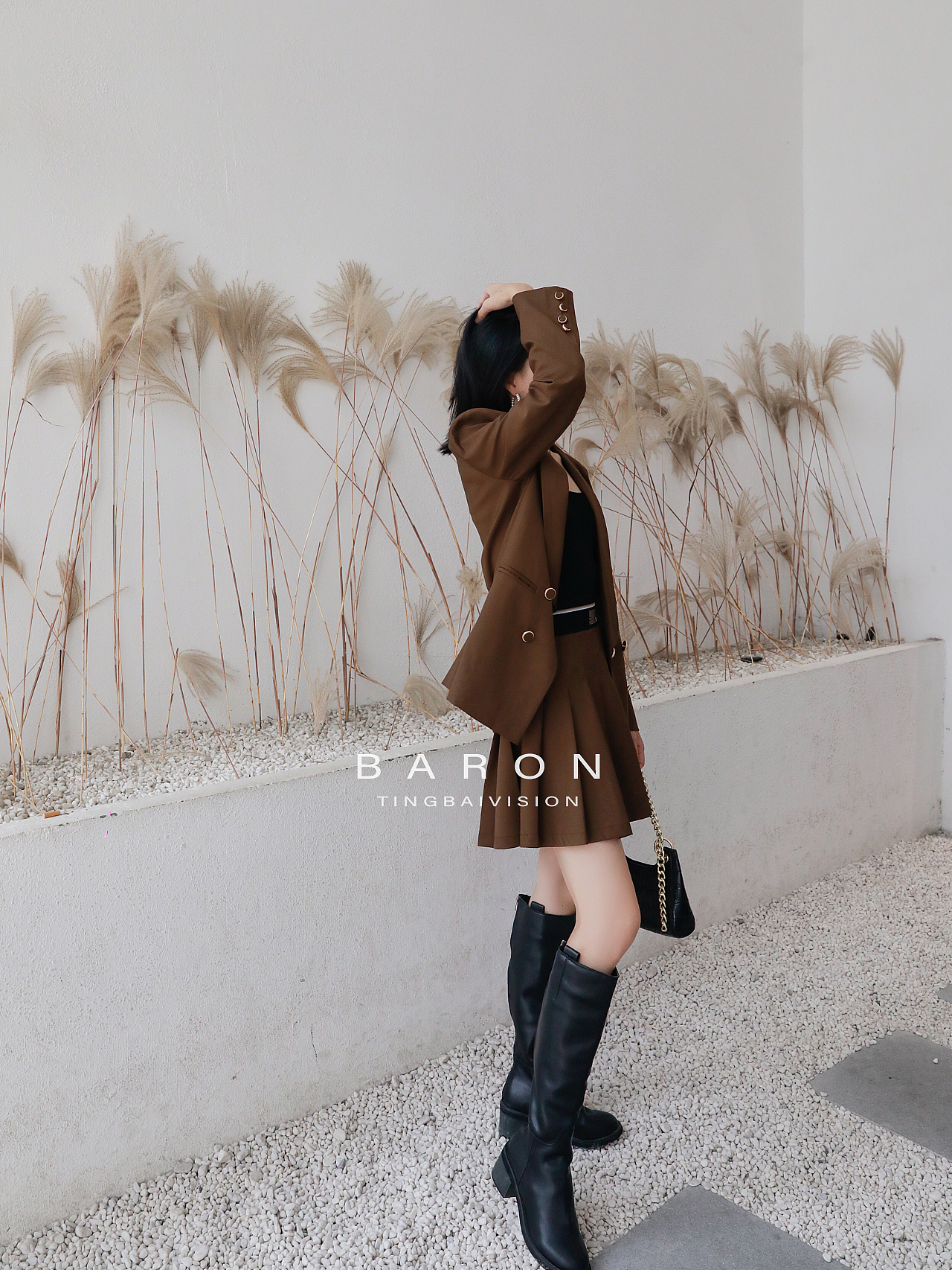 网红风女装拍摄 电商女装拍摄 冬装拍摄