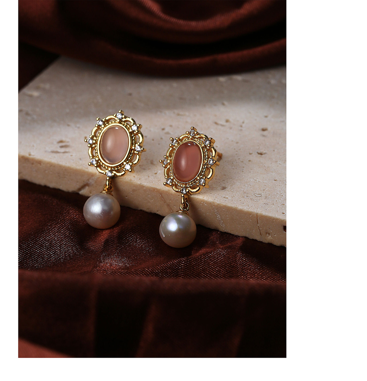 珍珠首饰 静物摄影