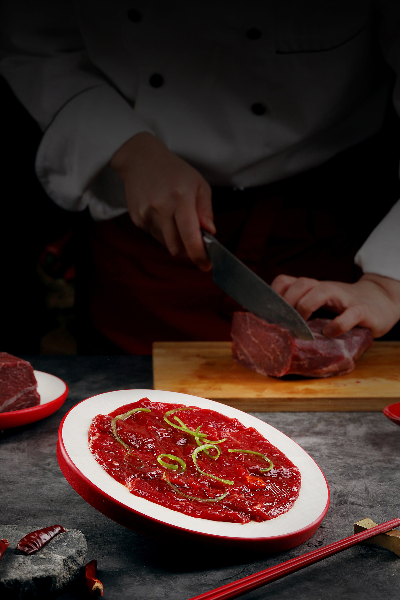 美食摄影 卤味菜 卤鸡脚 卤肥肠（图ZMzM3OTMyMzg4） - 美食摄影 - 站酷设计师奔奔马电商视觉原创素材 - 站酷ZCOOL