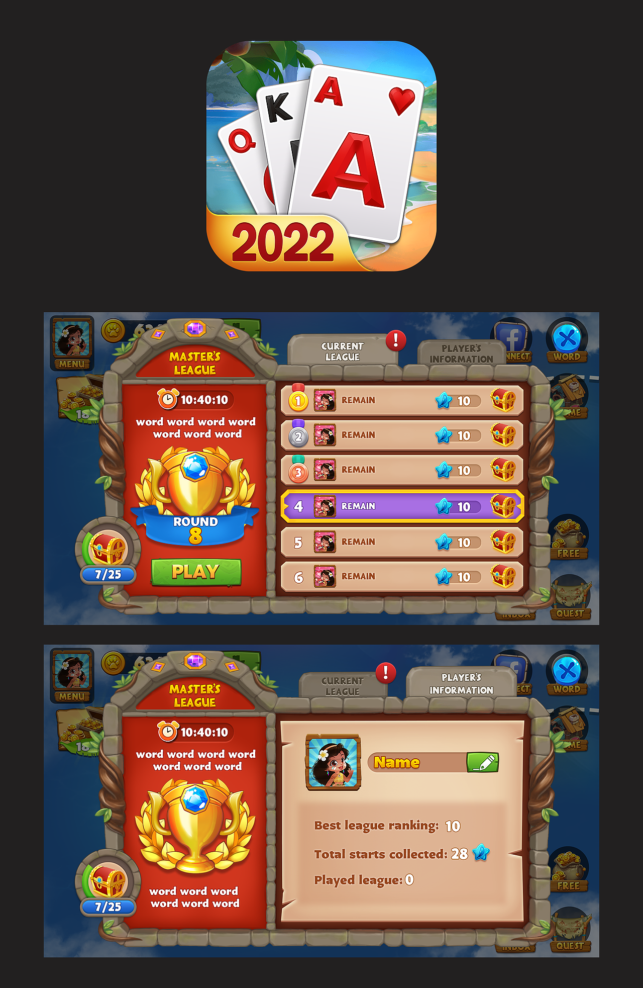 Solitaire TriPeaks-商业活动运营2（图ZMzI0MDUyMDEy） - 游戏UI - 站酷设计师lovesthero原创素材 - 站酷ZCOOL