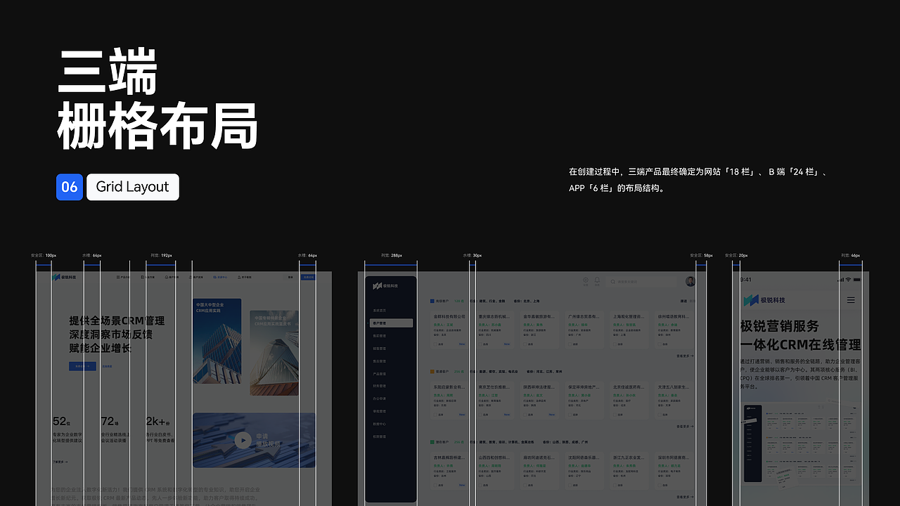 极锐科技·连接型 CRM 系统【企业官网+B端+APP】