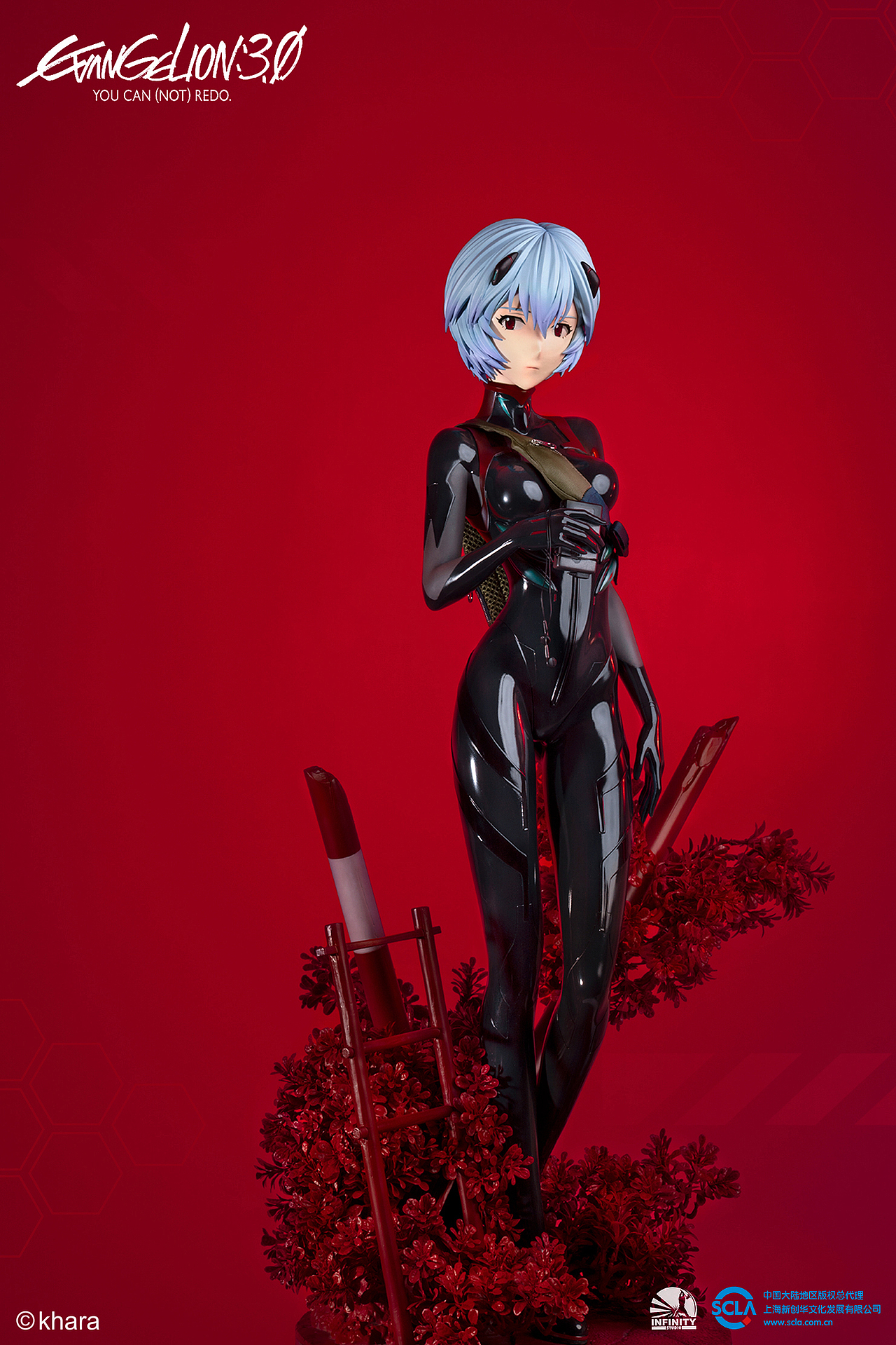 开天工作室×EVA 绫波零（暂称）1/2全身像（图ZMzEyODI3MDU2） - 手办/模玩 - 站酷设计师开天工作室原创素材 - 站酷ZCOOL