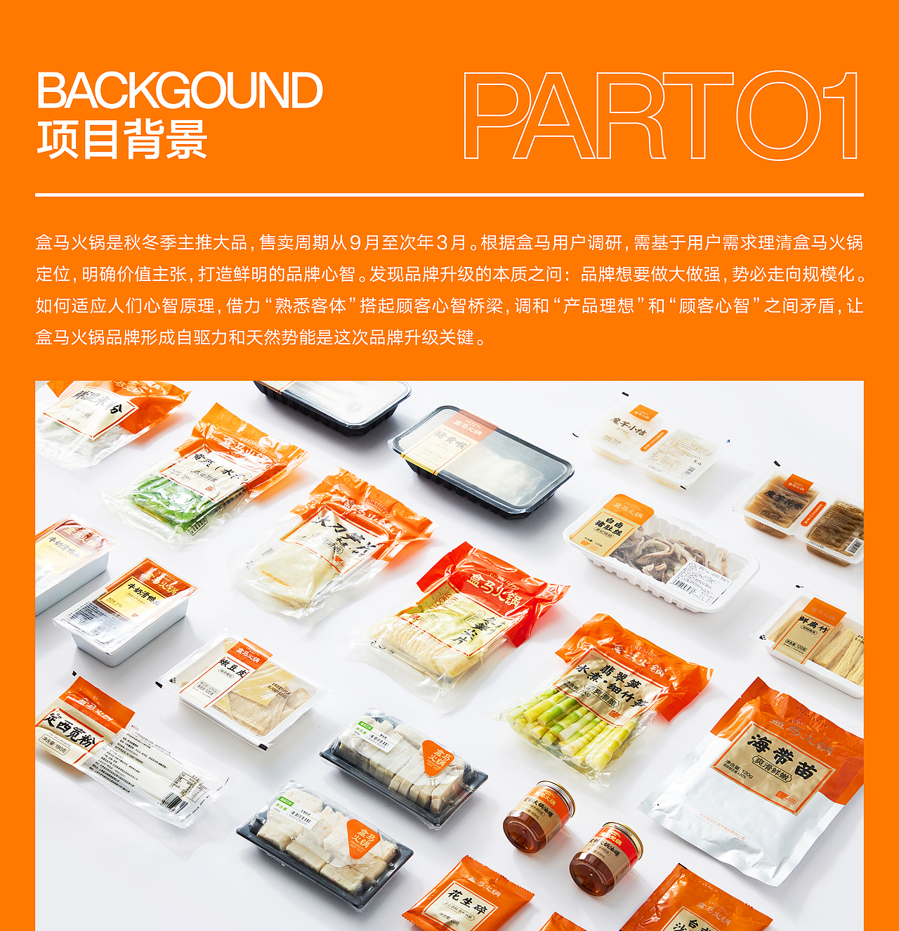 盒马自有品牌-盒马火锅品牌&包装设计