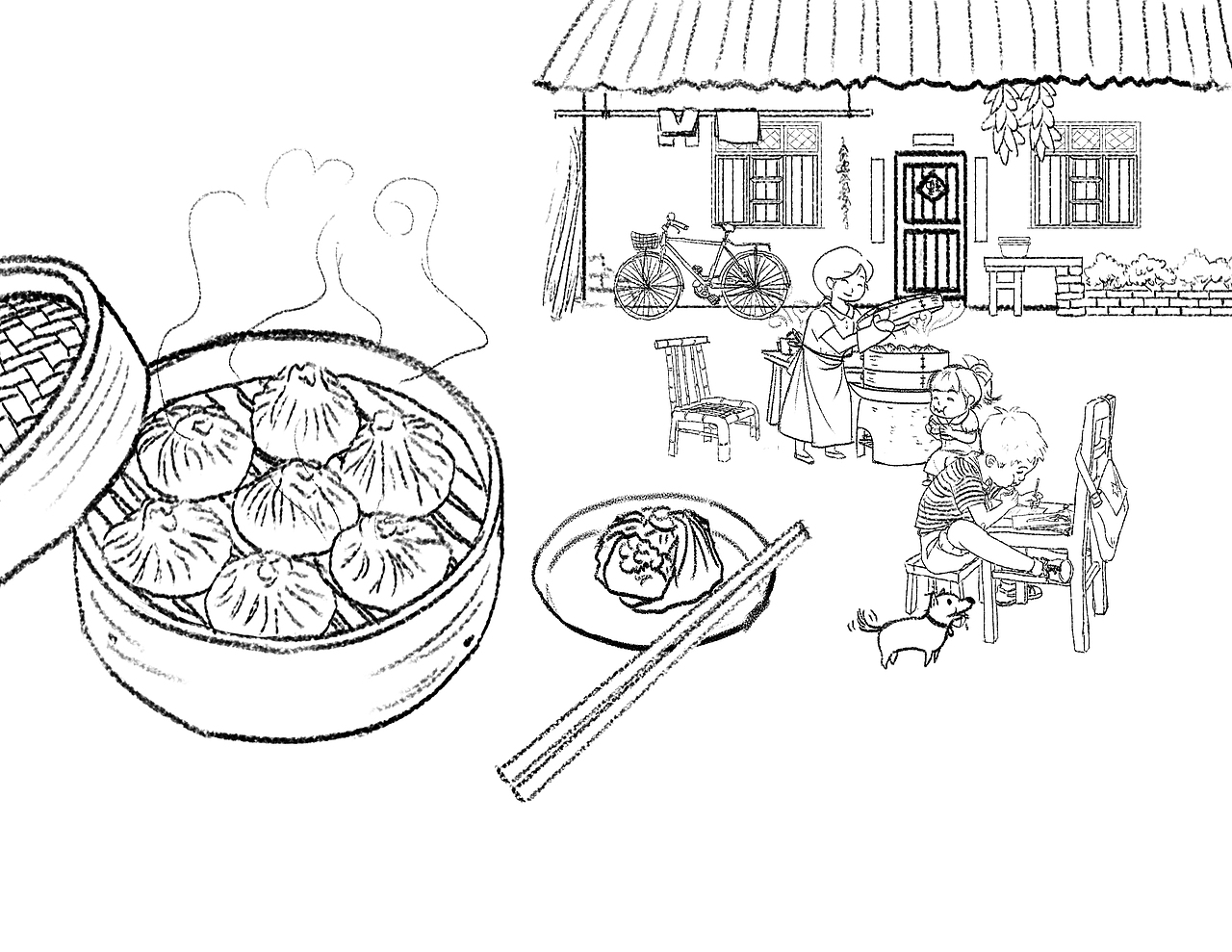 茗雪记老面小笼包