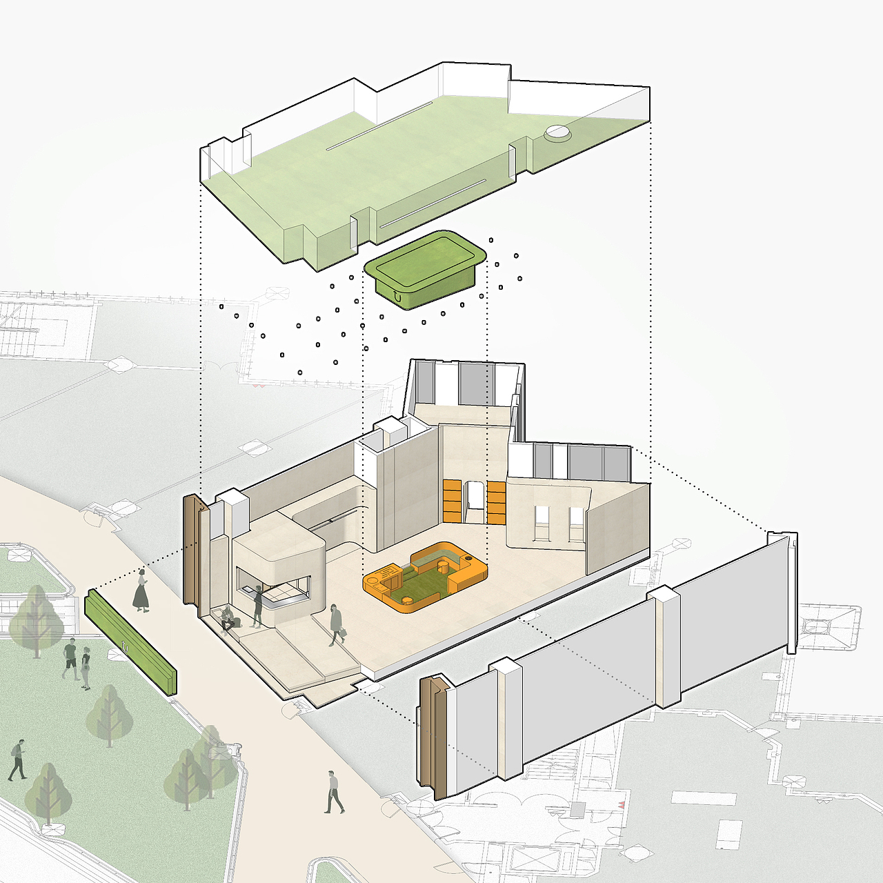 绿荫之下 | TU天安千树店（图ZMzIxMTc1OTY0） - 商业空间设计 - 站酷设计师弹性工作室原创素材 - 站酷ZCOOL