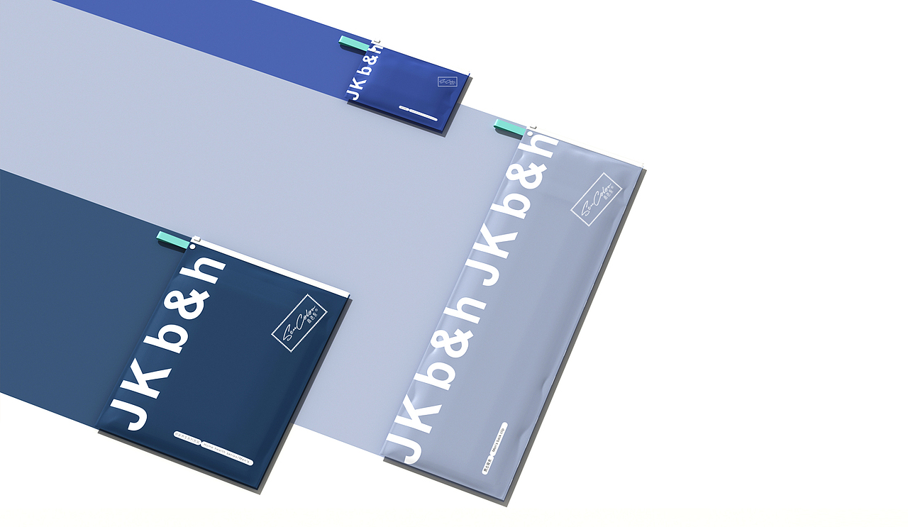 色彩矩阵带来的系列感包装