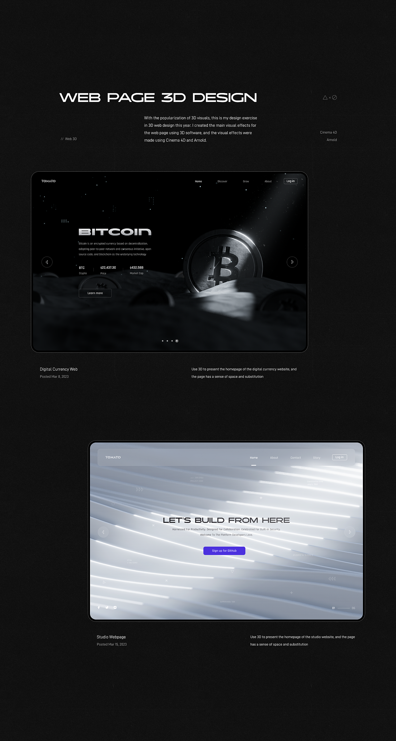 2023 Annual Portfolio（图ZMzU0MzA1NTU2） - 其他UI - 站酷设计师Tomato76原创素材 - 站酷ZCOOL