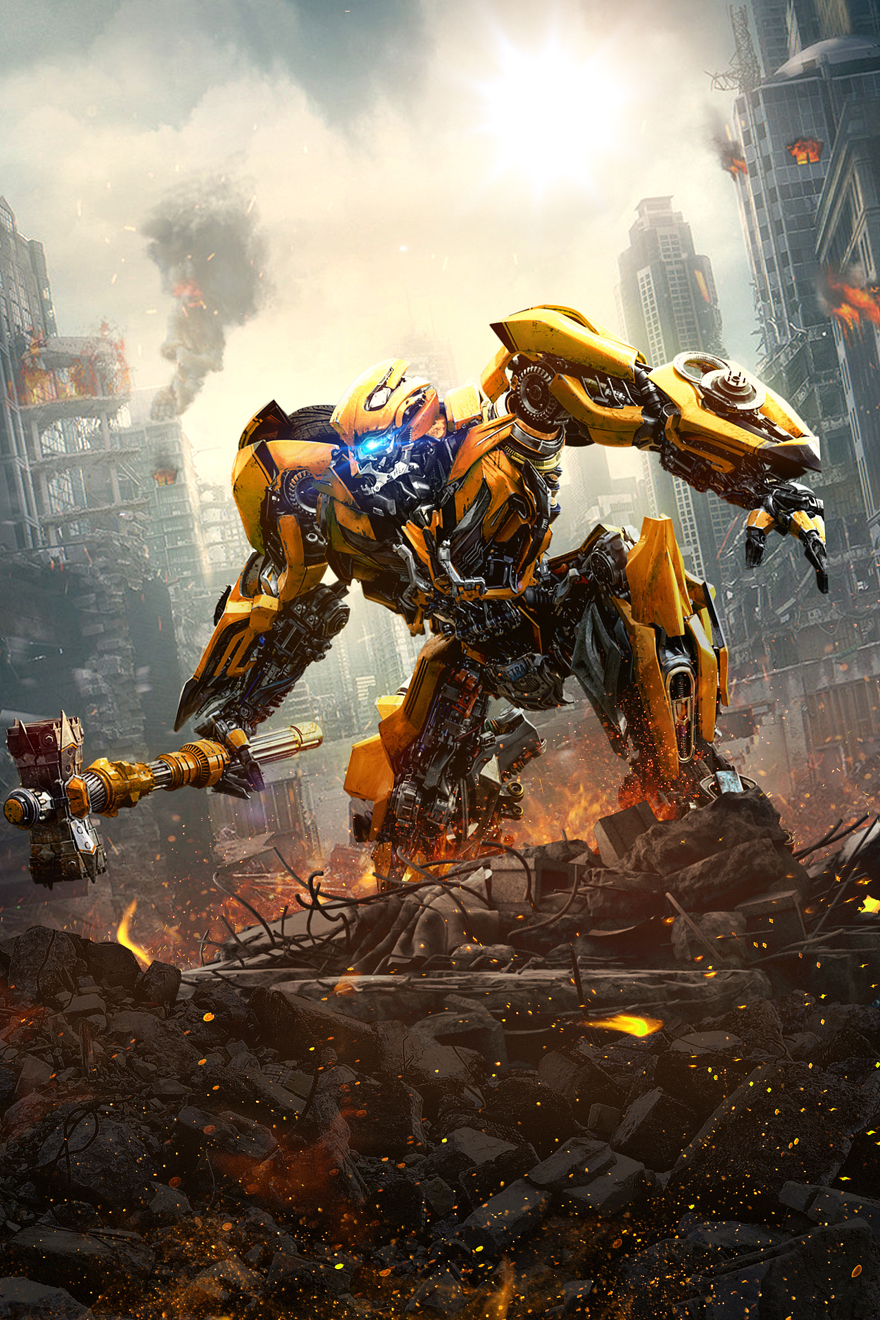 变形金刚之大黄锋(临摹作品)