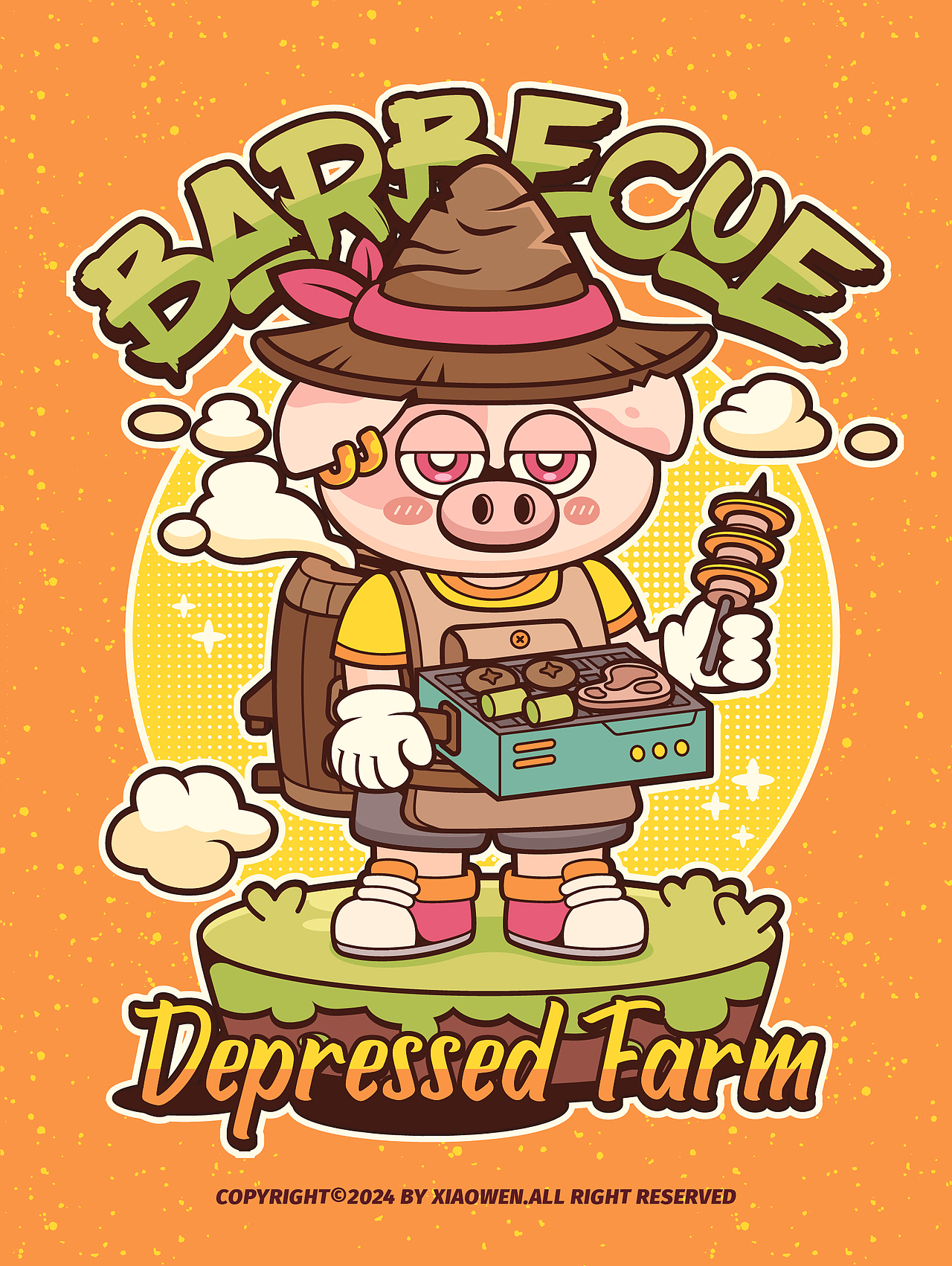 五月份插画汇总（图ZMzY5NjM2MDky） - 新锐潮流插画 - 站酷设计师无敌的小文原创素材 - 站酷ZCOOL