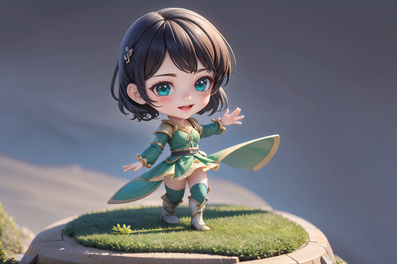 孙尚香Q版手办|《三国杀》