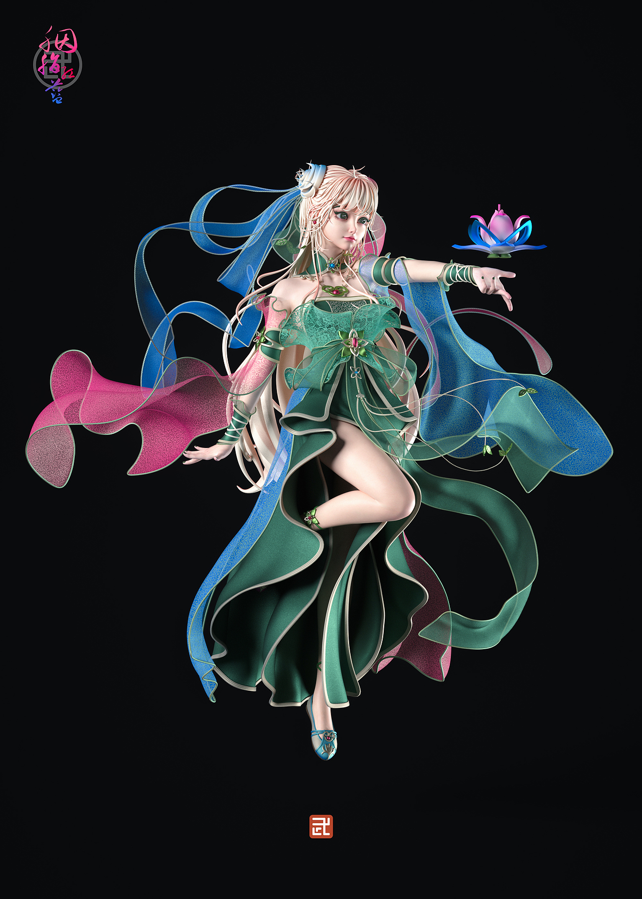 胭脂红蓝（图ZMzYxMDA1NDU2） - 人物/生物 - 站酷设计师武丞相原创素材 - 站酷ZCOOL