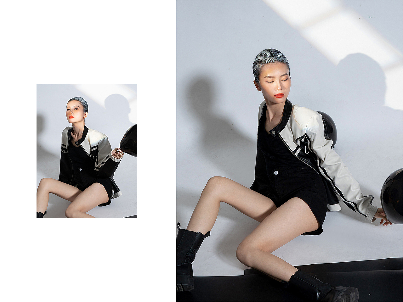 机车风 女装lookbook 拍摄