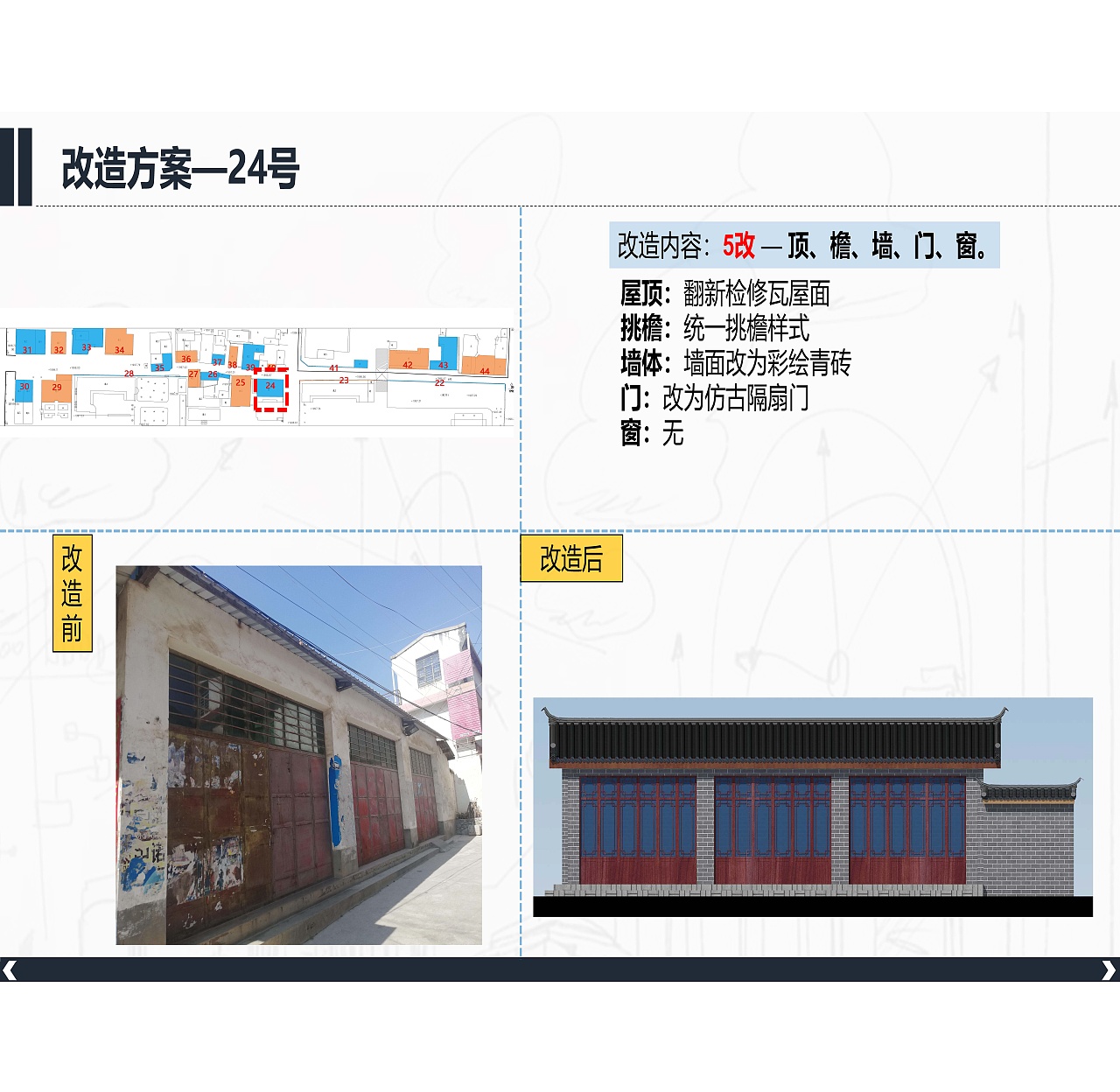“美丽县城”建设项目—北横街沿街立面设计（图ZMzQ5MTI0NTEy） - 建筑设计 - 站酷设计师爱笑的红薯原创素材 - 站酷ZCOOL