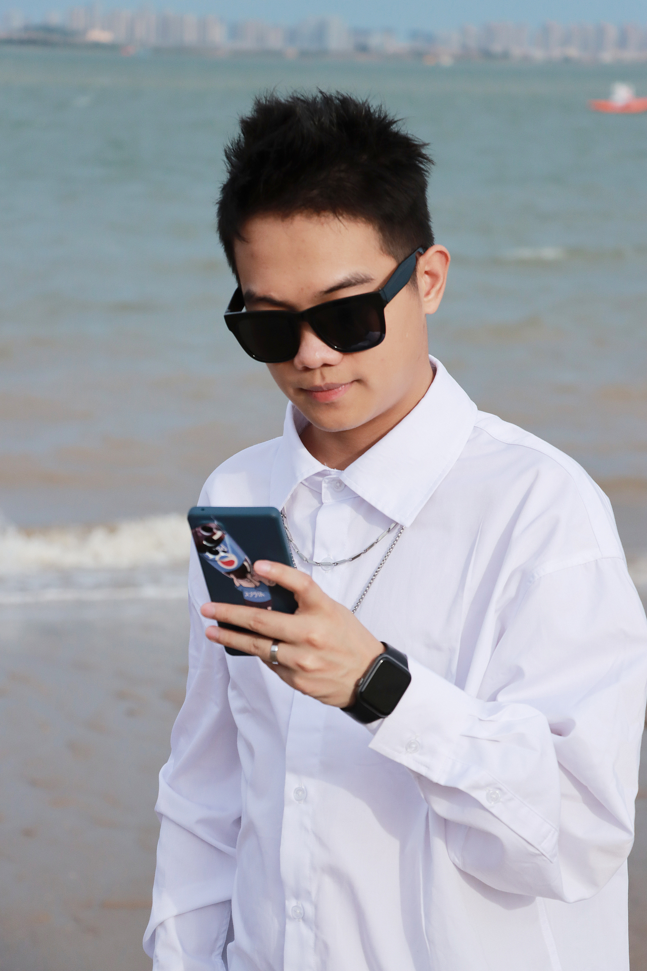 这男生这样拍很出片