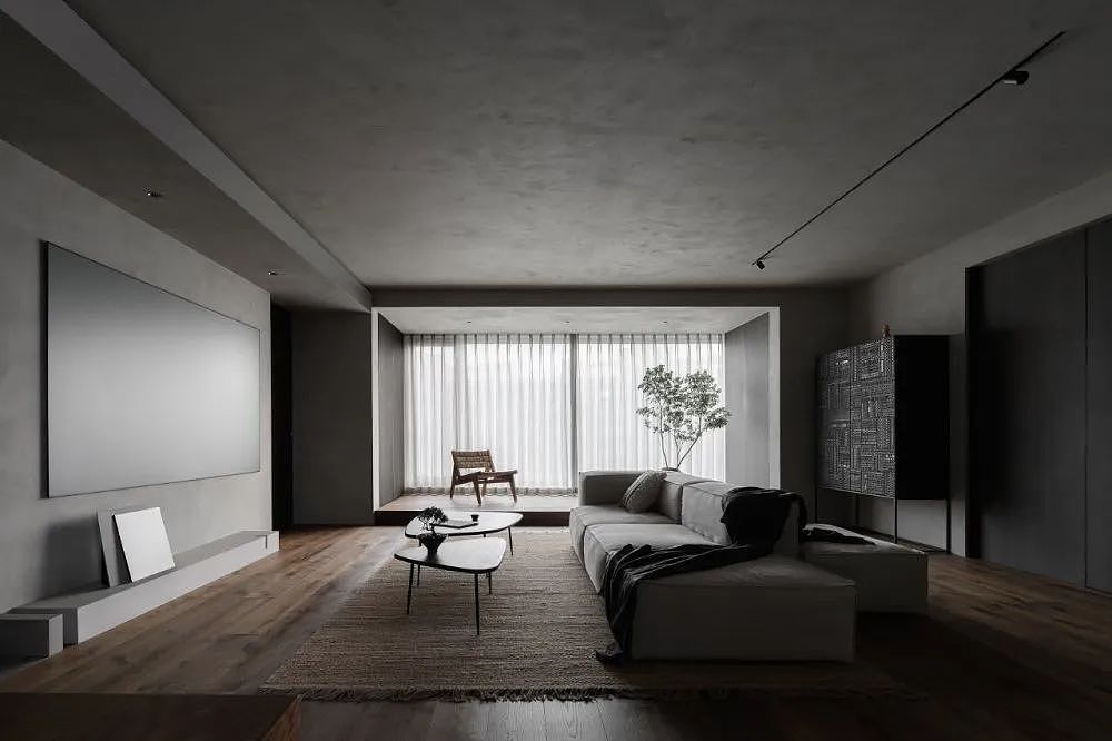 178㎡侘寂之美，窥见质朴岁月