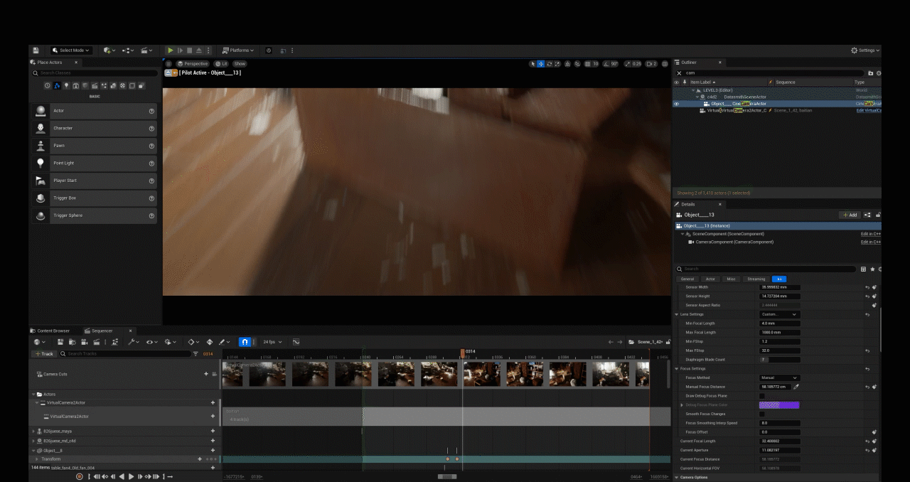 UE5原创故事短片--密室PENETRALIUM