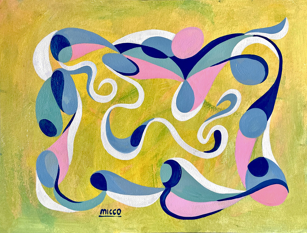 纸本丙烯丨无缘无故的绘画（图ZMzIzOTYzNDAw） - 绘画 - 站酷设计师曲小哼Micco原创素材 - 站酷ZCOOL