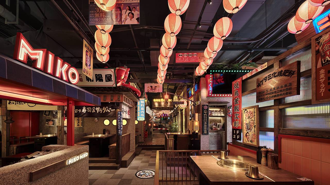 【餐饮空间】MIKO MIKO 日式和牛烧肉（图ZMzU2MTQxOTcy） - 酒店餐饮设计 - 站酷设计师南京拿云室内设计原创素材 - 站酷ZCOOL