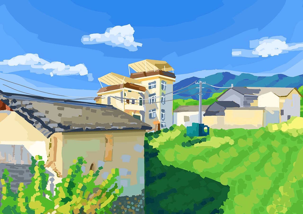 春天的家（图ZMzAwNDQ5ODY4） - 创作习作 - 站酷设计师Ryn喵妖原创素材 - 站酷ZCOOL