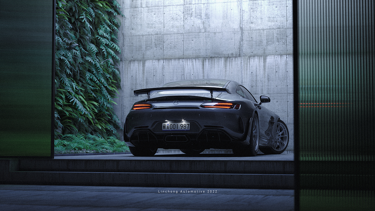 CGI Mercedes Benz AMG GT R（图ZMzE0MzU4Nzc2） - 机械/交通 - 站酷设计师Tommy_林冲原创素材 - 站酷ZCOOL