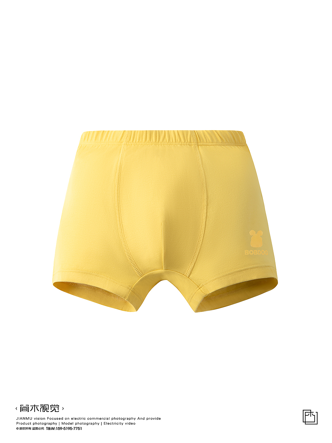 儿童内裤产品摄影丨巴布豆×简木视觉 男童女童内衣拍摄