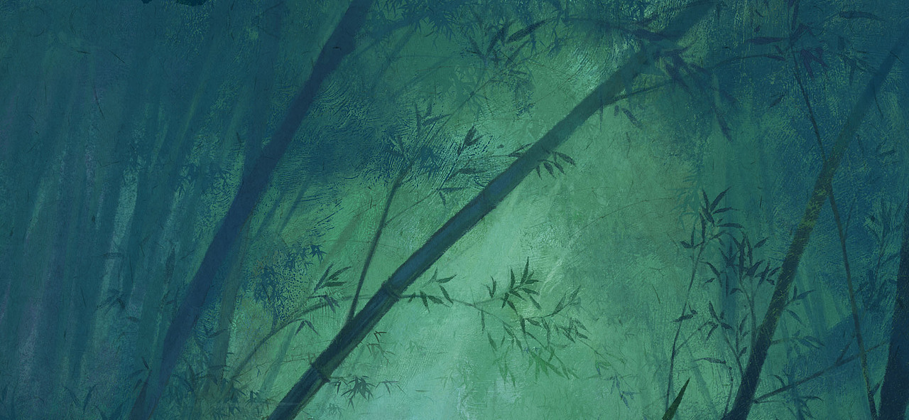 竹里馆（图ZMzU0NTYzNjAw） - 商业插画 - 站酷设计师牧之的插画原创素材 - 站酷ZCOOL
