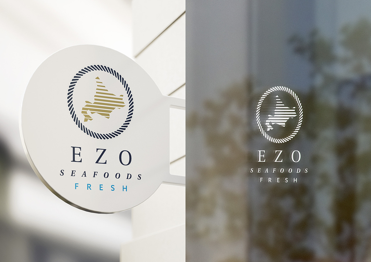 香港合子品牌設計作品 | 日本EZO Seafood Fresh品牌（图ZMzQ1OTQ4ODEy） - 品牌 - 站酷设计师boxbranddesign原创素材 - 站酷ZCOOL