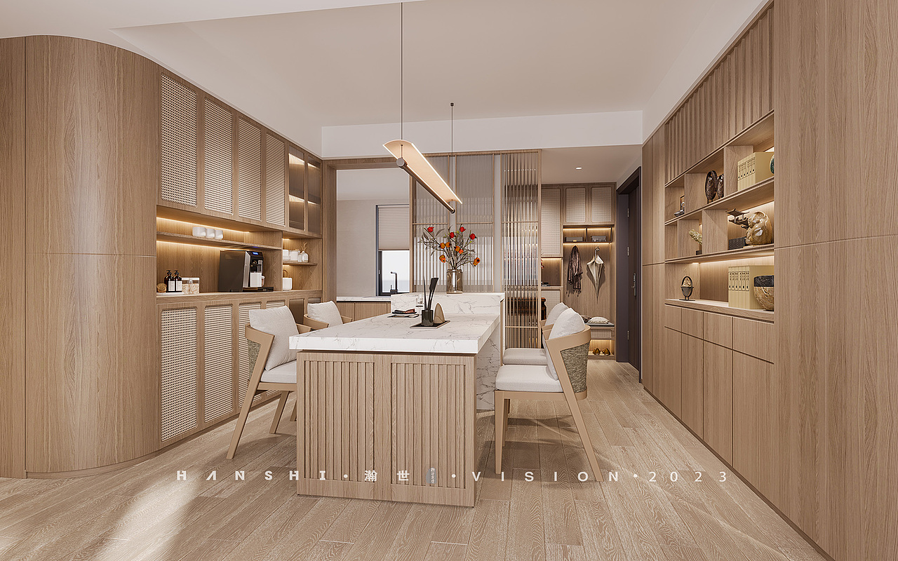 新中式-瀚世表现（图ZMzMyNzcyMzMy） - 家装设计 - 站酷设计师瀚世表现Tyc原创素材 - 站酷ZCOOL