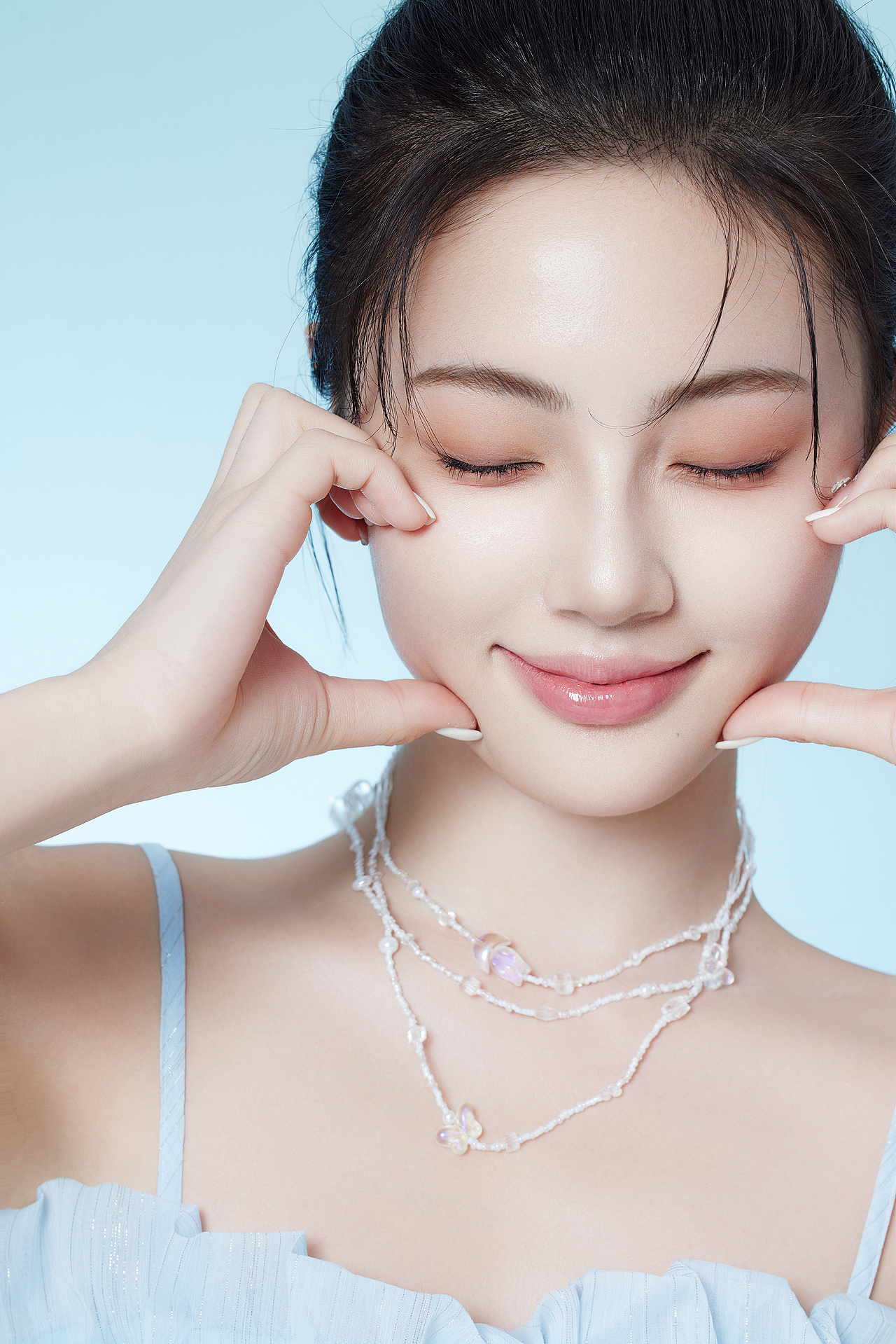 妆容（图ZMzYwOTA0NDY4） - 人像摄影 - 站酷设计师修图师墨尘原创素材 - 站酷ZCOOL