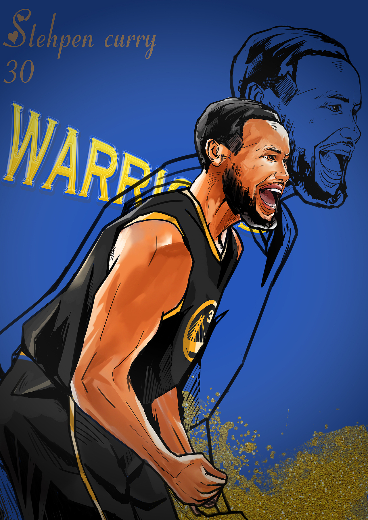 #夏日创作季#——球星插画