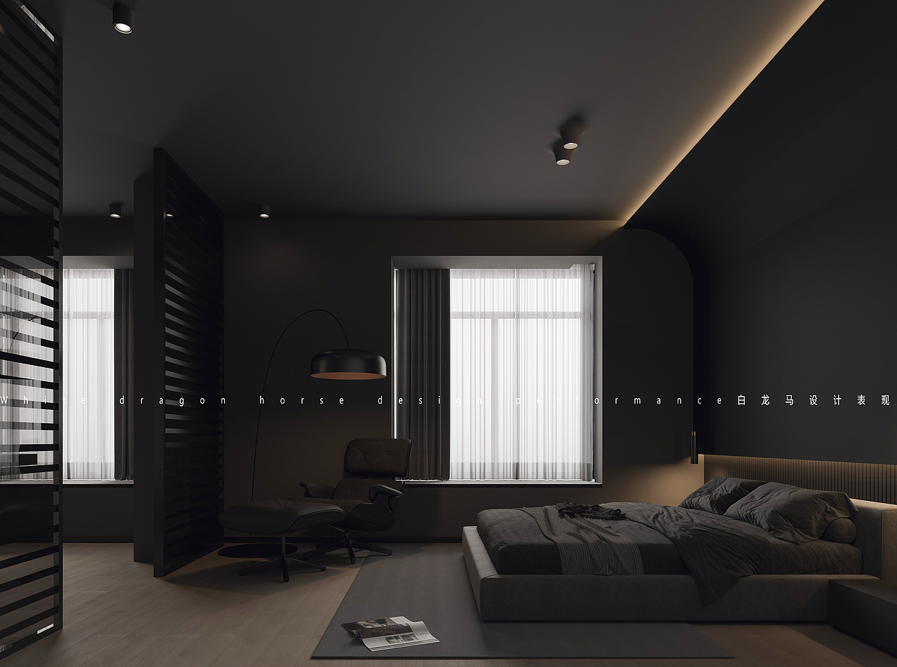 极简黑白灰（图ZMzAzNzEyMTI4） - 家装设计 - 站酷设计师骑着兔子追导弹原创素材 - 站酷ZCOOL