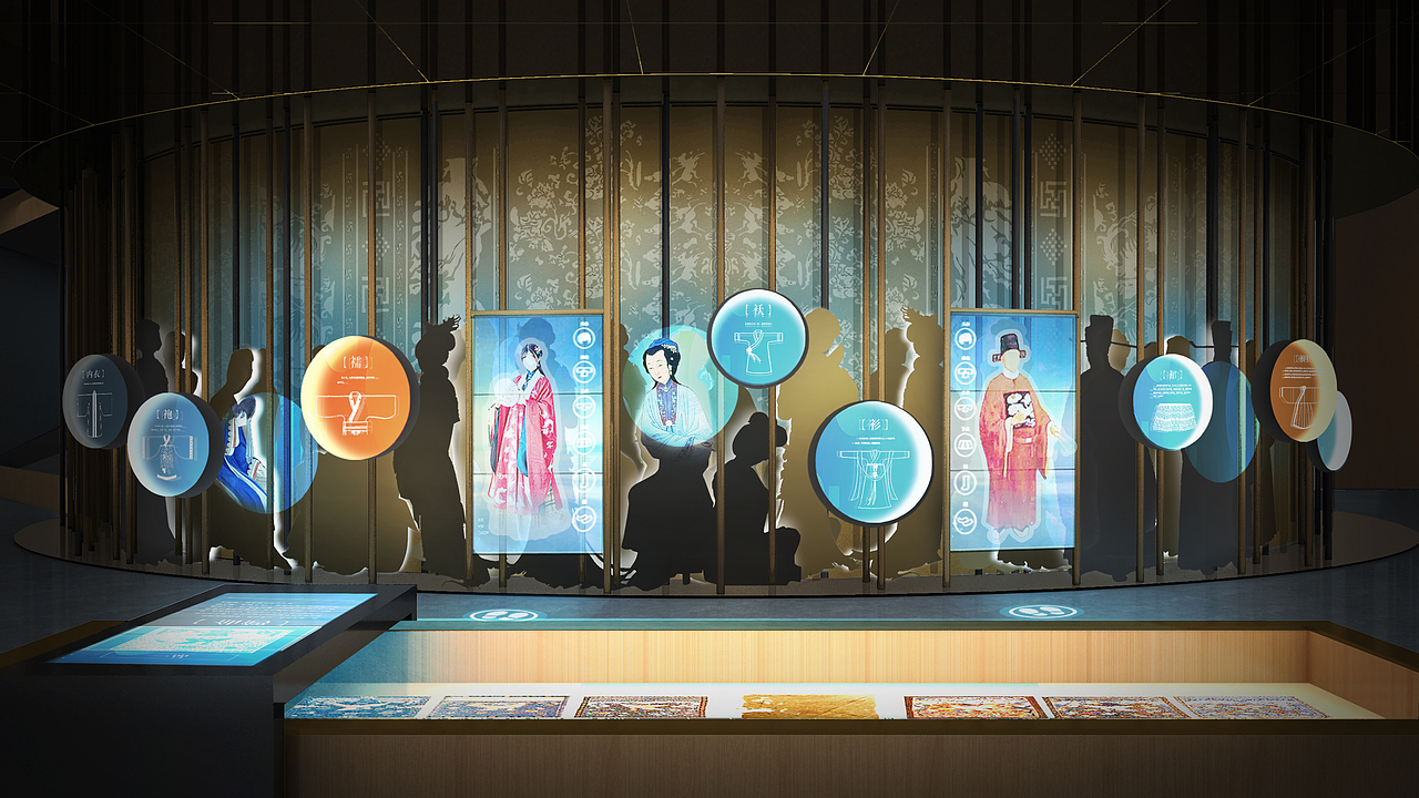 嘉兴博物馆服饰厅概念设计二次深化