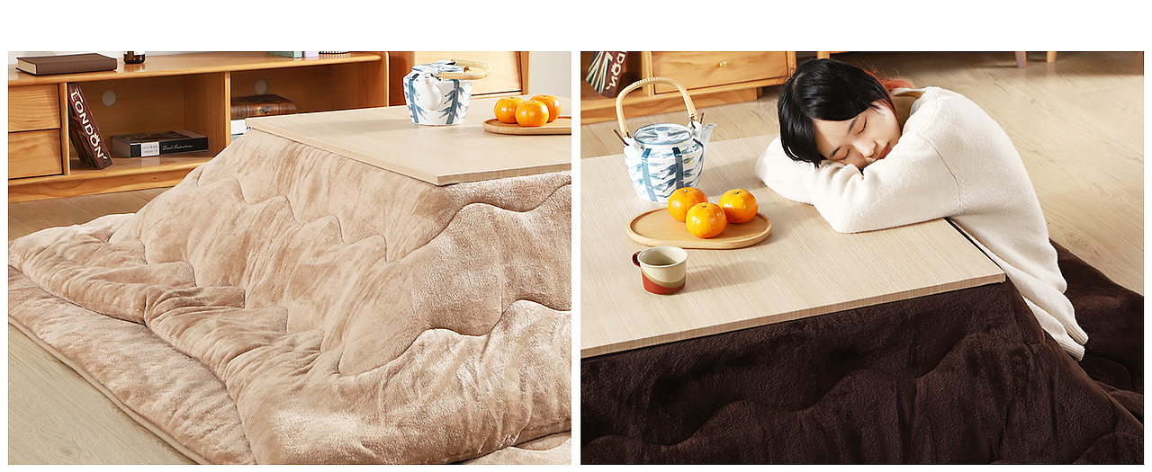 四角桌子/被子/暖炉被子地毯/日式暖炉被子