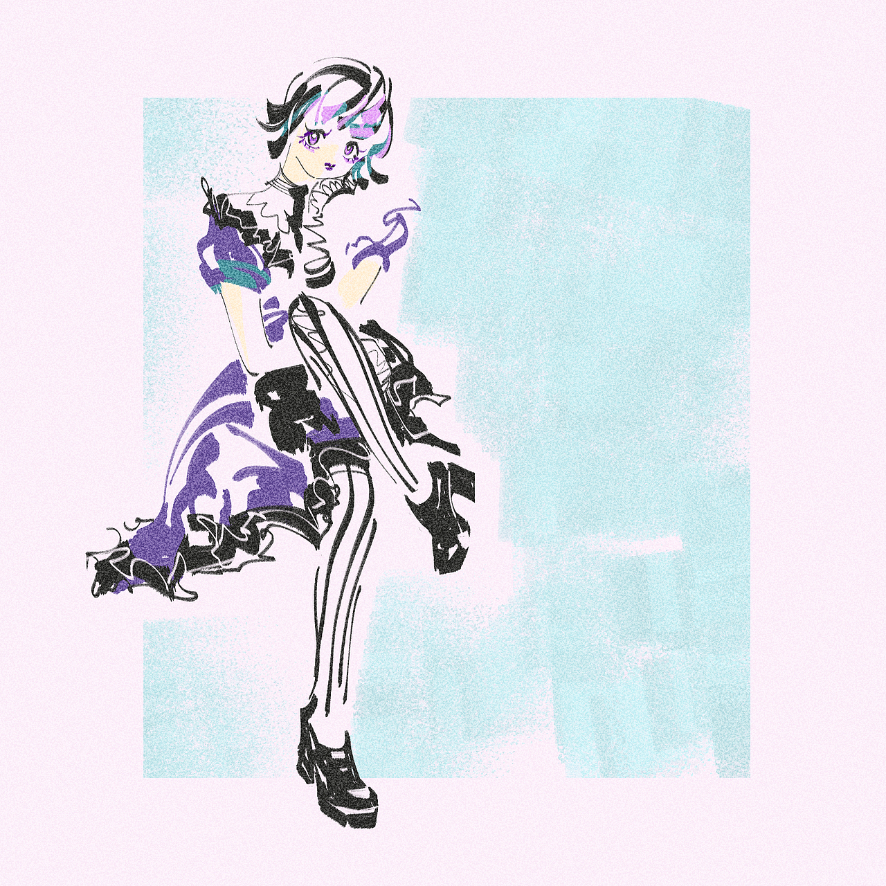 风格速写练习 2