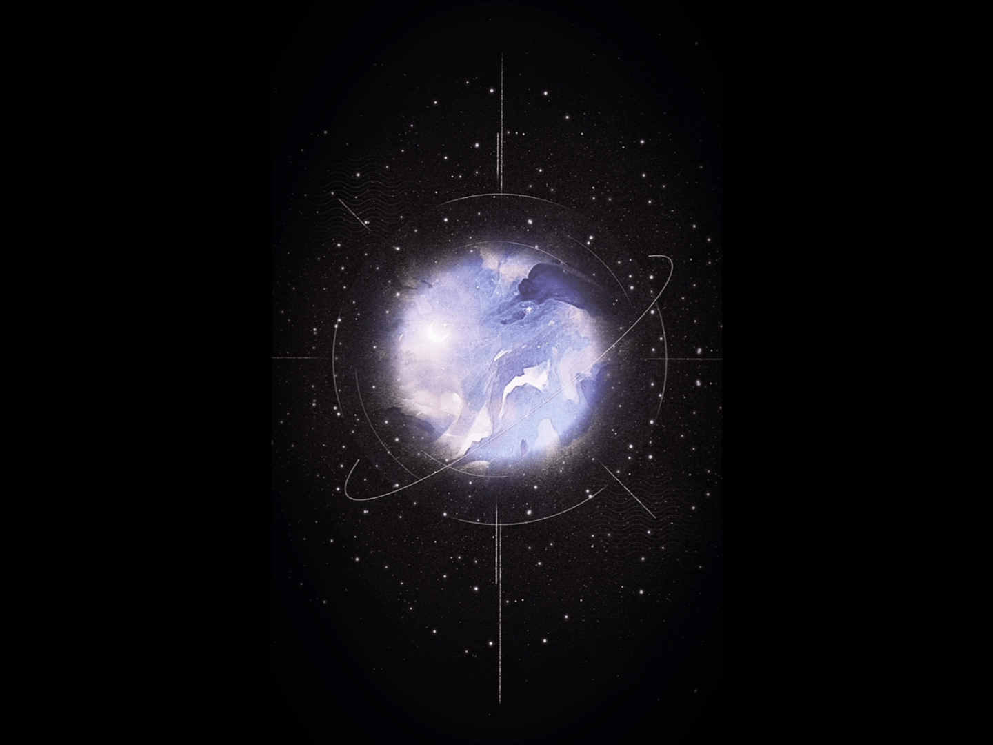 星子深深，日走月沉。（图ZMzE4NTM0NzAw） - 商业插画 - 站酷设计师大仙梦梦梦原创素材 - 站酷ZCOOL