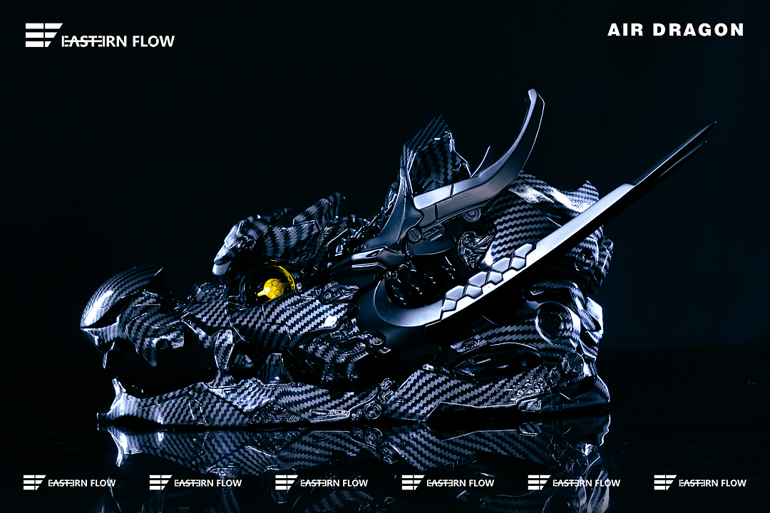 雕塑龙骨|AirDragon黑影展现国潮「黑科技」