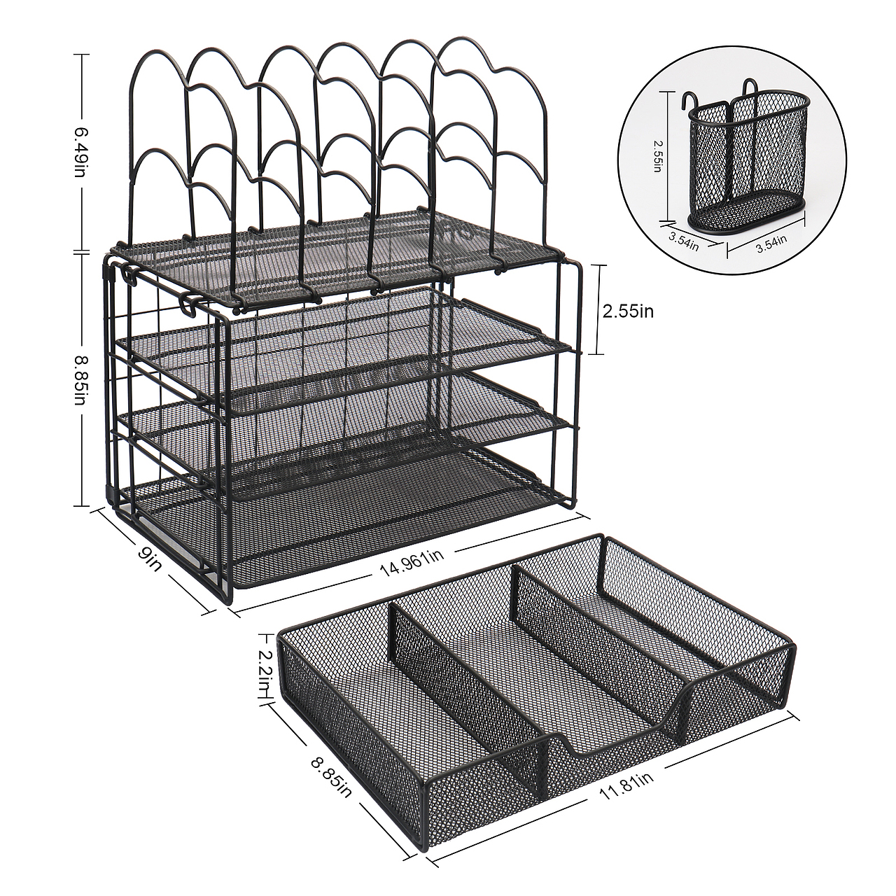 亚马逊文件架-拍照精修图